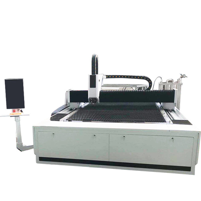 Автомат для резки лазера волокна структурной стабильности 1KW 2KW металлического листа